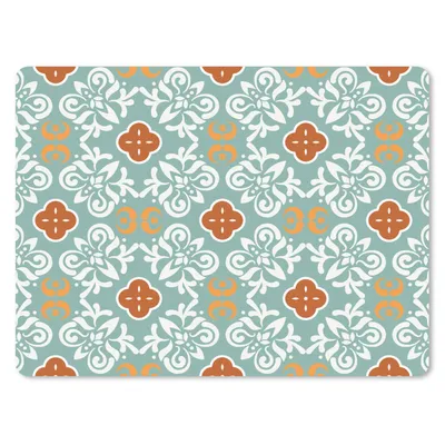 Produktbild von MuchoWow® Mauspad Mousepad Muster - Blumen - Abstrakt 23x19 cm - Mousepads - Maus Mat - Pad - Mausunterlage - Schreibtischunterlage - Mauspad
