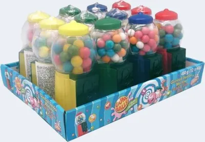 Produktbild von Bunter Kaugummi Spender 40g