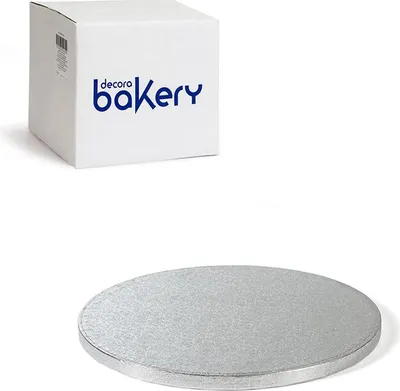 Obrázek produktu pro Podložka pod dort stříbrná 30 x 1,2 cm