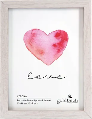 Produktbild von Goldbuch Fotorahmen Verona 10x15 cm weiß