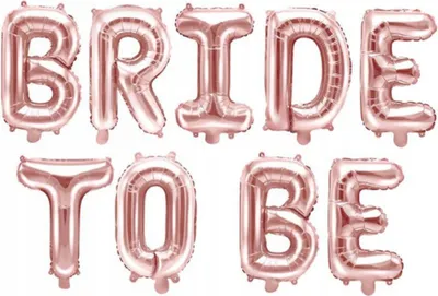 Produktbild von Ballons - Set für Junggesellinnenabschied - Schriftzug aus Ballons - Banner - Buchstaben-Dekoration - Rosa
