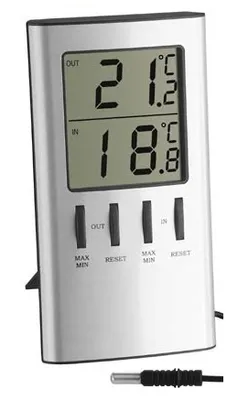Zdjęcie produktu dla TFA 30.1027 Elektroniczny termometr maksymalny/minimalny
