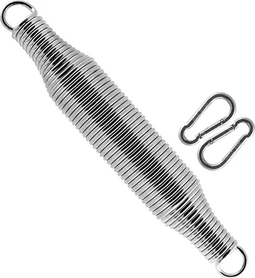 Produktbild von Baby Schwingfeder – Spiralfeder für Babywiege, Federwiege, Hängewiege - sichere Edelstahl Aufhängung,  Germany inkl. Karabiner
