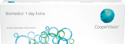 Produktbild von Biomedics 1 day Extra - 30 daily lenses - Sph: +4.75, BC: 8.8, D: 14.2