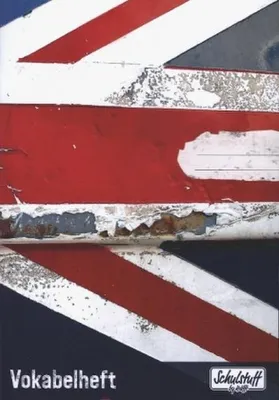 Produktbild von Häfft® Verlag Vokabelheft Schulstuff Union Jack liniert A5 ohne Rand, 64 Blatt