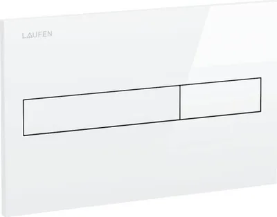 Immagine prodotto di Laufen LIS - Pulsante di comando AW1, bianco H8956610000001