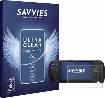 Produktbild von 6x Für ASUS ROG Ally X 2025 Schutzfolie Savvies Displayschutz Display Schutz Folie Klar Transparent