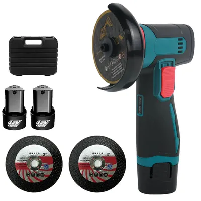Produktbild von Winkelschleifer, kabellos, leistungsstarker Motor, 2Batterie
