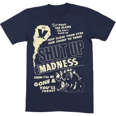 Zdjęcie produktu dla Mädness Shut Up Navy Blue XL Koszulka
