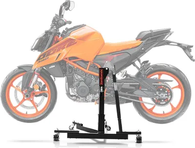 Image de Béquille centrale CS Power Evo pour KTM 390 Duke 24-25 Noir