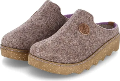 Obrázok produktu pre Rohde dámske papuče papuče z mäkkej plsti Foggia 6120, veľkosť:39 EU, farba:Brown