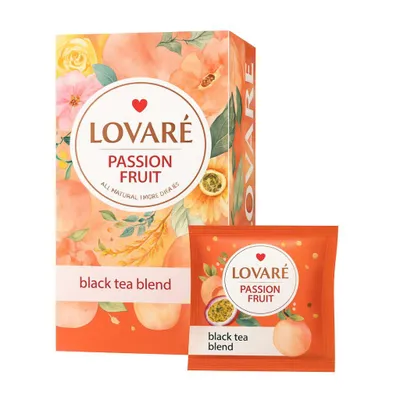 Produktbild von Lovare Tee Passionsfrucht 24Btlx2g