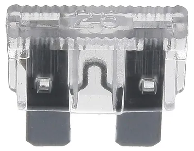 Flachsicherung Standard 25 A neutral im Karton