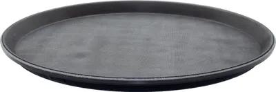 Produktbild von AcMax Gastrotablett rund 35.5 cm Durchmesser Tablett Antirutsch Beschichtet