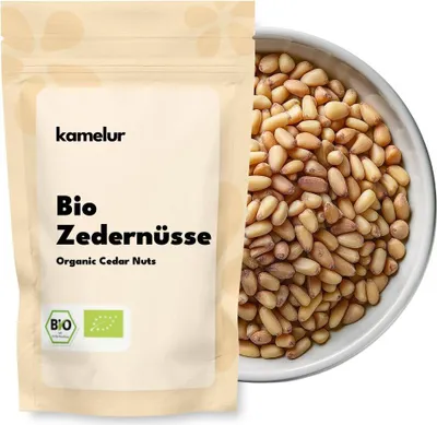 Produktbild von Kamelur BIO Zedernüsse 500g, Zedernkerne