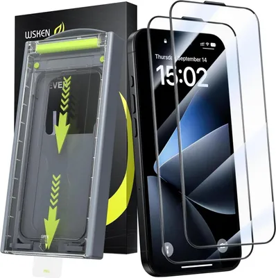 Obrázok produktu pre 9H ochranné sklo iPhone 16 Pro - 2 kusy