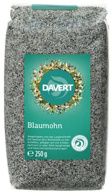 Produktbild von Davert - Blaumohn - 250g