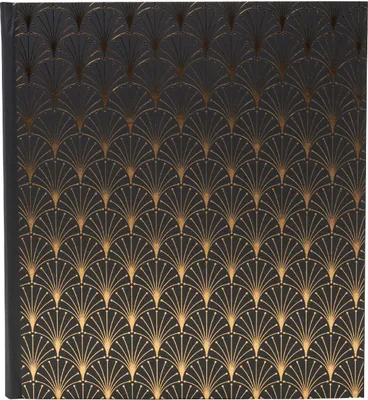 Produktbild von Exacompta 16095E Fotoalbum Néo Déco Schwarz 29x32 cm 60 schwarze Seiten