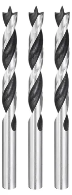 Image de 3 mèches Forstner de 9 mm de diamètre, avec douille