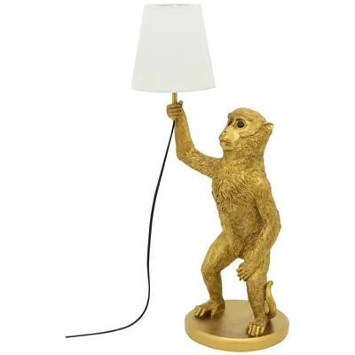 Produktbild von Lampe Clarté Affe - Polyresin - 31x20,5x61,5 cm