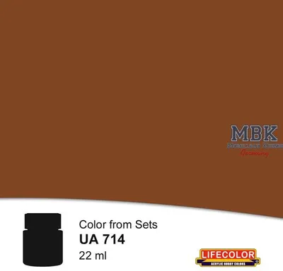 Image de LIFECOLOR LC-UA714 UA 714 Couleur de base chaude