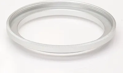 Produktbild von Adapterring 46mm - 52mm: 46mm Außengewinde und 52mm Innengewinde (Step Up Ring) - in silber