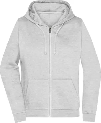 Produktbild von Klassische Sweatjacke mit Kapuze ash, Gr. 3XL