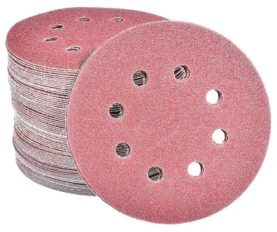 Produktbild von Schleifpapier Exzenterschleifer 100 Stück 125mm Klett 8 Loch 80 Körnung