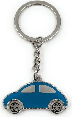 Obrázek produktu pro Onwomania auto auto vozidlo štěstí talisman klíčenka hliníková dárková krabička, ideální jako dárek