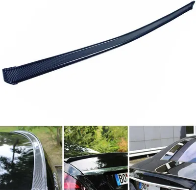 Produktbild von Heckspoiler universal Carbon Spoilerlippe Kofferraumspoiler paßt für Mercedes Limousine