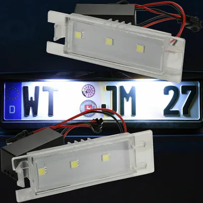 Produktbild von Led Kennzeichenbeleuchtung für OPEL Adam | Ampera | Astra H + J + K