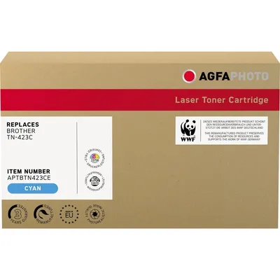 Productafbeelding van AgfaPhoto Cyan - compatibel - Tonerpatronen (alternatief voor: Brother TN423C)