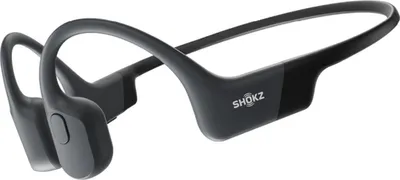 Produktbild von SHOKZ OpenRun Black Knochenschall-Kopfhörer Bluetooth 5.1 PremiumPitch 2.0+ IP67 Sport USB-C