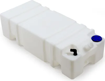 Produktbild von Frischwassertank, 60 Liter, Nuova Rade Sogliola, mit Stutzen, 80 x 35 x 22 cm, Kunststoff weiß
