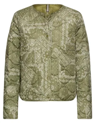 Zdjęcie produktu dla Kurtka damska marki camel active, kolor khaki, zapinana na guziki, damska odzież - rozmiar 40