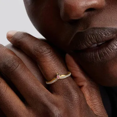 Produktbild von Pandora-Ring, GewÖ Hnliches Metall 164334C01-52