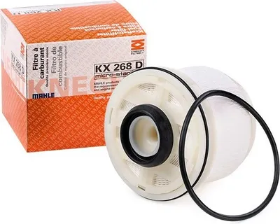 Produktbild von Kraftstofffilter MAHLE KX 268D für VW Golf V Schrägheck (1K1) Filtereinsatz
