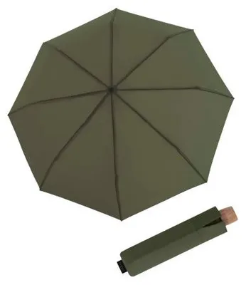 Obrázek produktu pro Knirps Timber manual Olive - skládací deštník