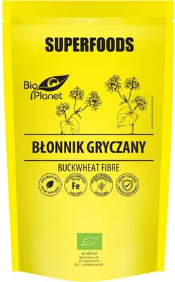 BŁONNIK GRYCZANY BIO 200 g - BIO PLANET SUPERFOODS