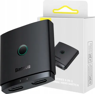 Image de Baseus 2W1 Adaptateur Hdmi (Noir)