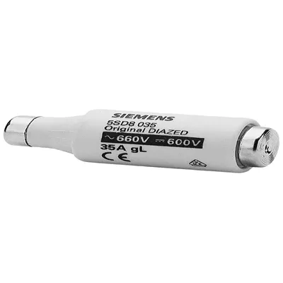 Produktbild von Siemens DIAZED-SICH. gG 690V 35A, 1 Stück(e), 160 mm, 160 mm, 70 mm, 76 g