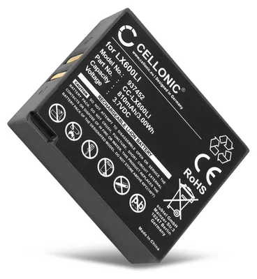 Produktbild von CELLONIC Akku für Headset Kompatibel mit Eartec Hub Systems, UltraLITE, HUB, LX600LI - (810mAh, 3.7V)