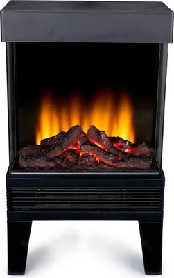 Obrázek produktu pro Classic Fire Lucca Elektrický krb s topením a ohněm - volně stojící - moderní - LED - 230V - 1300W