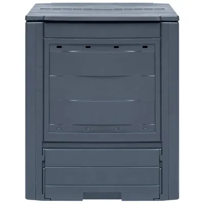 Zdjęcie produktu dla vidaXL Kompostownik ogrodowy szary 60 x 60 x 73 cm 260 L