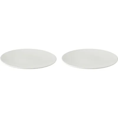 Produktbild von Palmer White Delight, Teller flach, Ø 21 cm, 2 Stück, weiß Porzellan