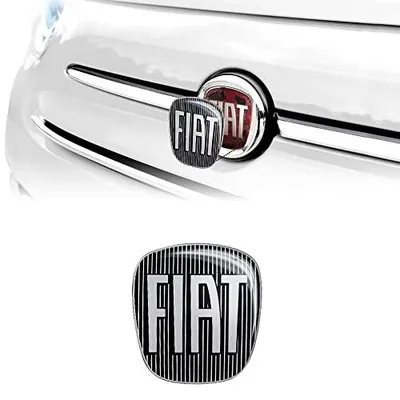 Obrázek produktu pro Fiat 3D nálepka náhradní díl logo černá pro 500