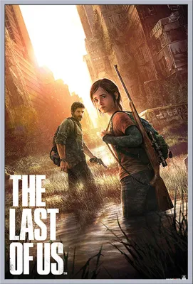 Produktbild von Last of Us, The - Poster - PlayStation + Wechselrahmen, Shinsuke® Maxi Kunststoff silber, Acryl-Scheibe