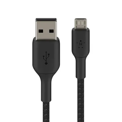 Zdjęcie produktu dla Belkin CAB007bt1MBK, 1 m, USB A, Micro-USB A, Czarny