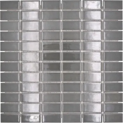 Produktbild von Keramikmosaik ST 380 grau 30x30 cm