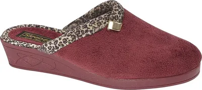 Image de Sleepers - Pantoufles pour femmes "Jackie" DF1975 (35,5 EU) (Bourgogne)